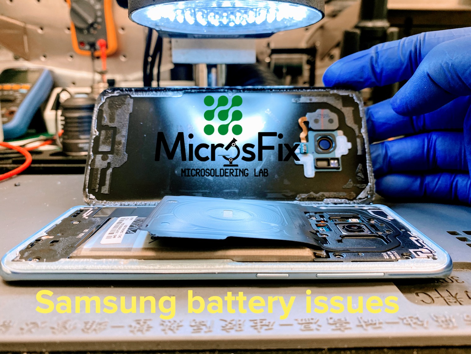Inside the Microsfix repair shop, North Jersey